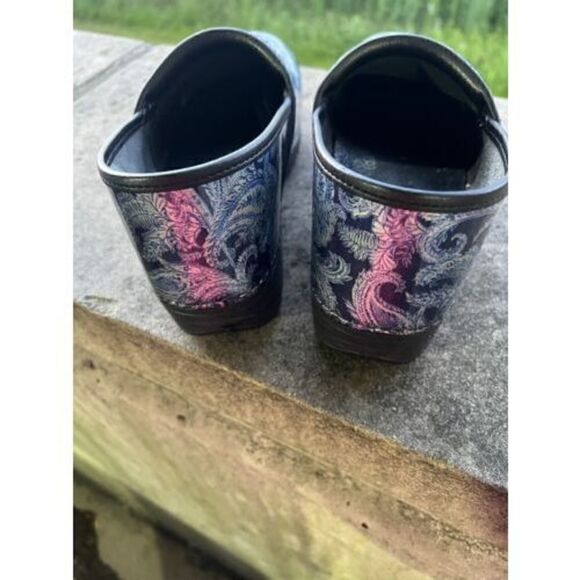 Dansko Professional Clog Women Crosshatch Patent Size 10.5-11 / EU 41 M - Picture 3 of 5